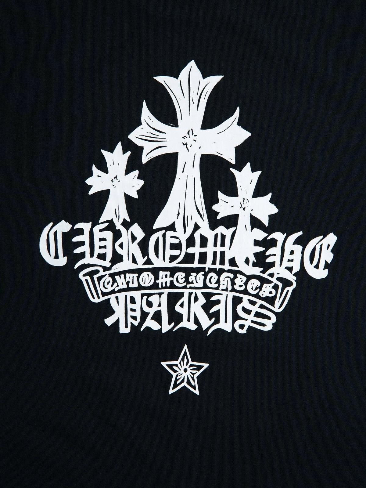Chrome Hearts Cross Graphic Short-Sleeve T-Shirt — detail