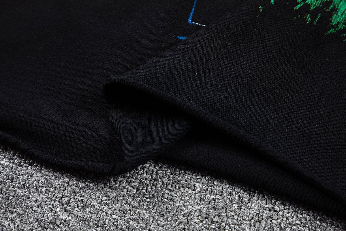 HARMONY Mountain Graphic Short-Sleeve T-Shirt — fabric_closeup