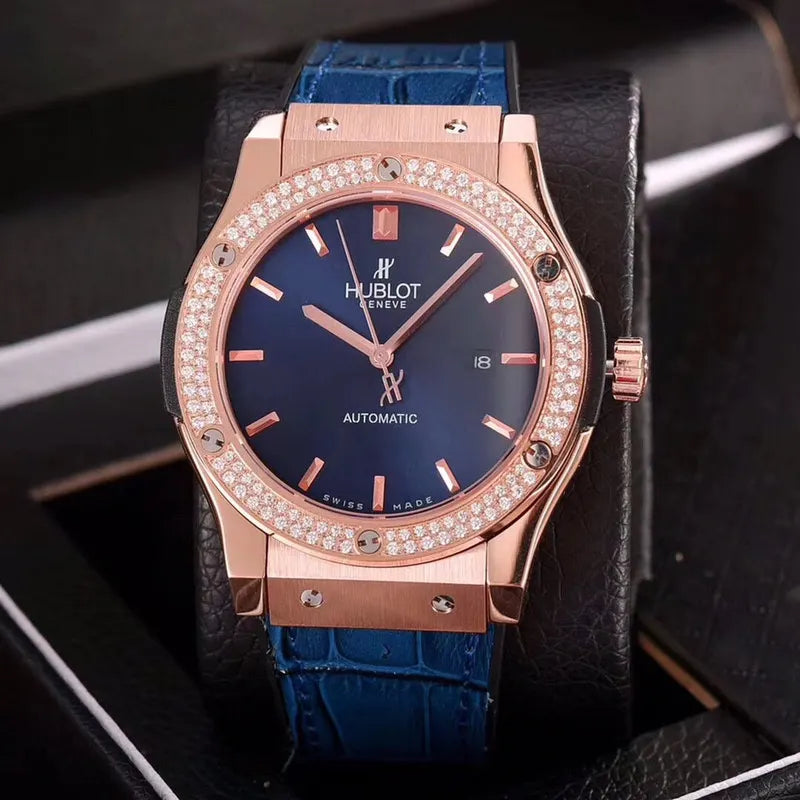 Hublot Rose Gold Diamond Bezel