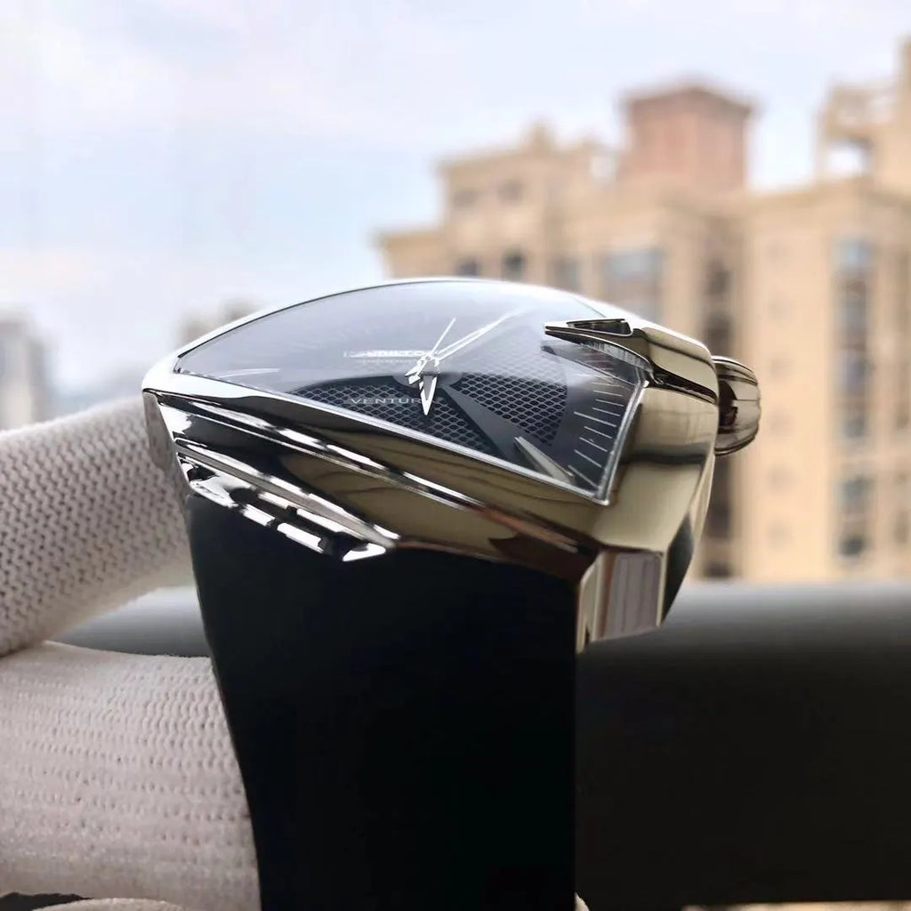 Hamilton Ventura Black Dial - Hình 7