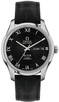 annual Omega De Ville Black Leather