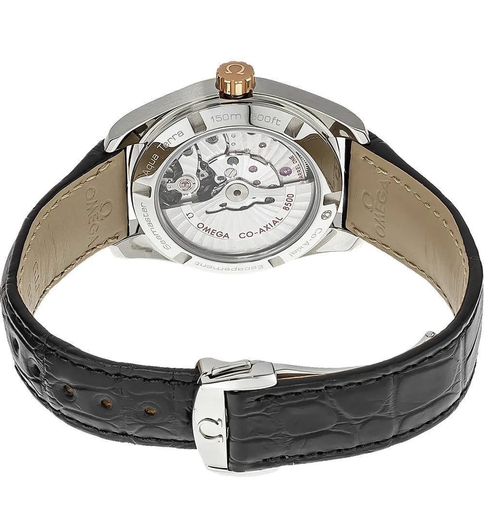 Omega Seamaster Diamond Rose Gold - Hình 3