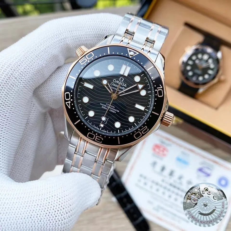 Omega Two-Tone Wave Dial