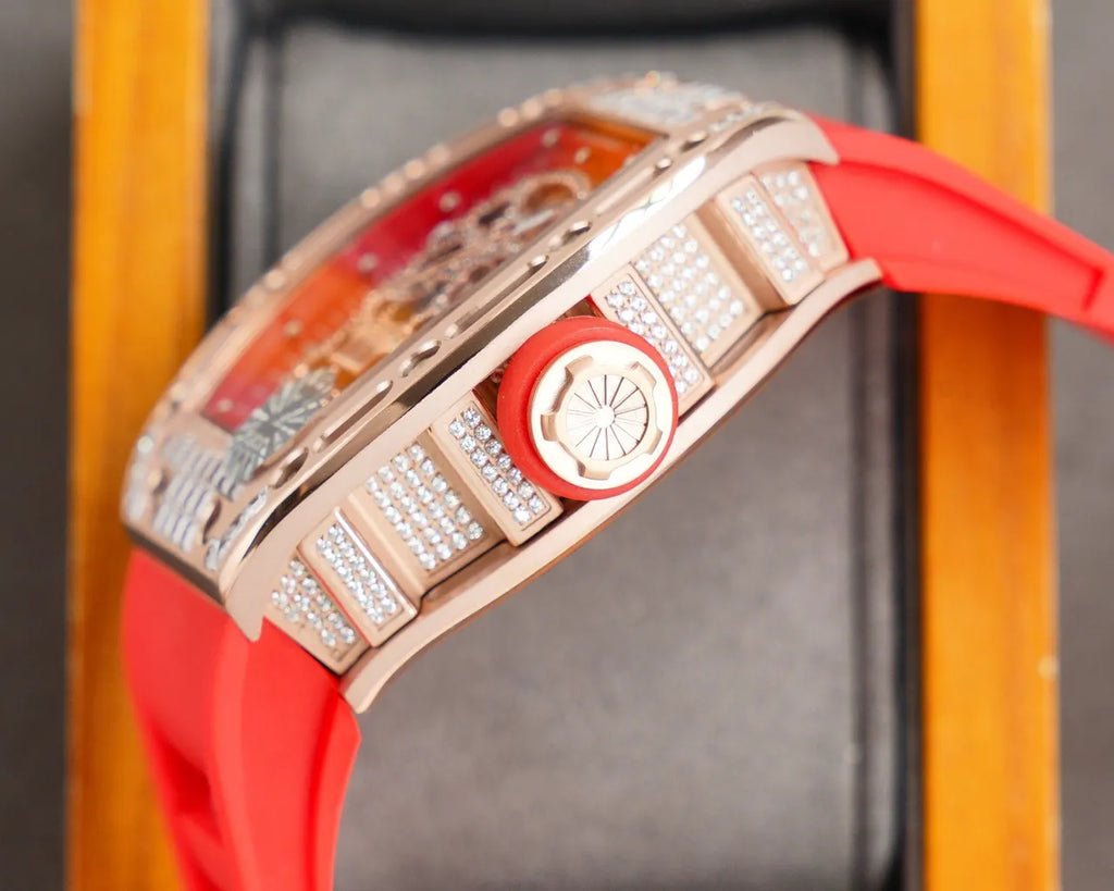 rose Richard Mille Skull Diamond - Hình 5