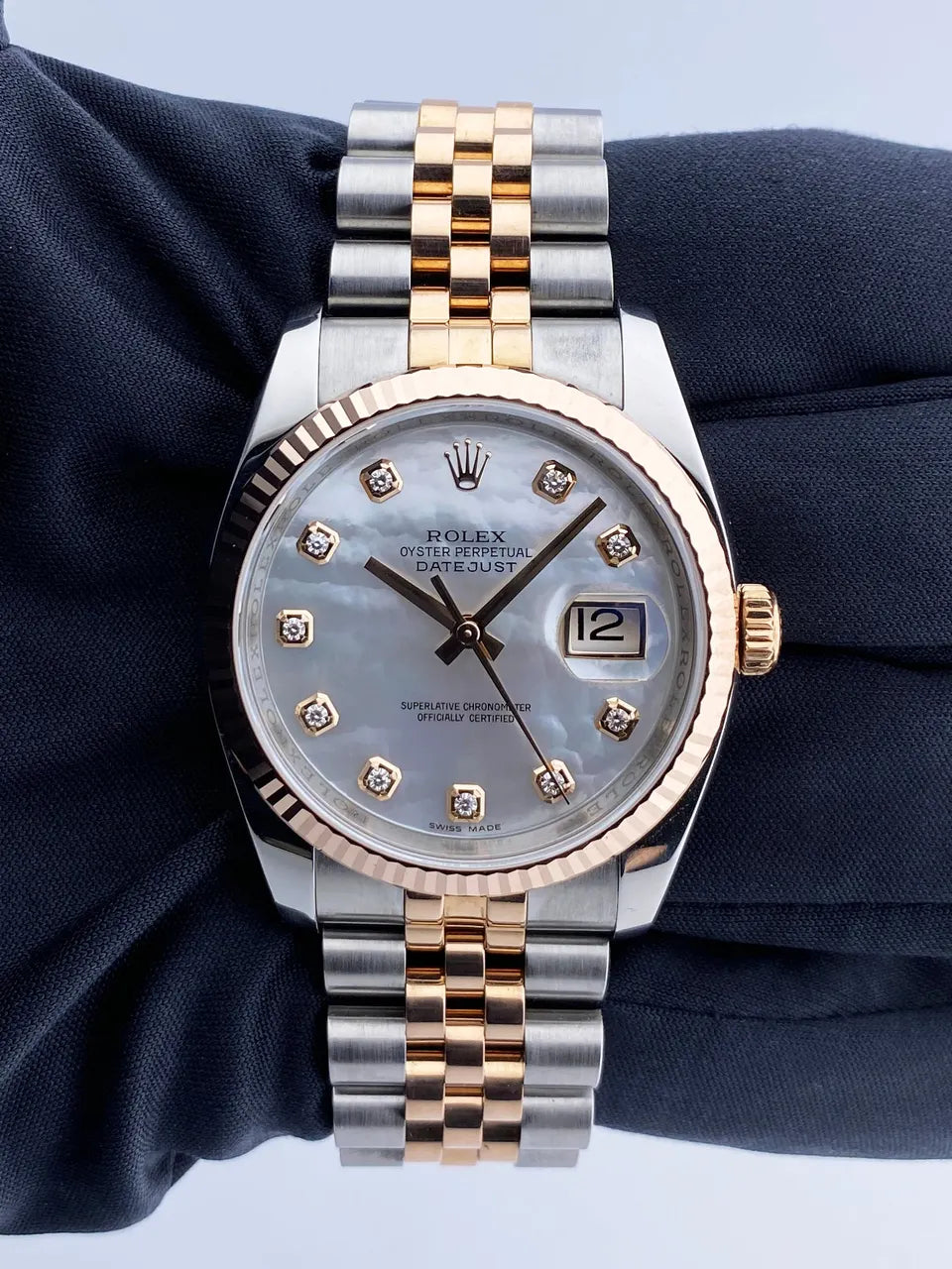 Rolex Mother of Pearl Datejust - Hình 2