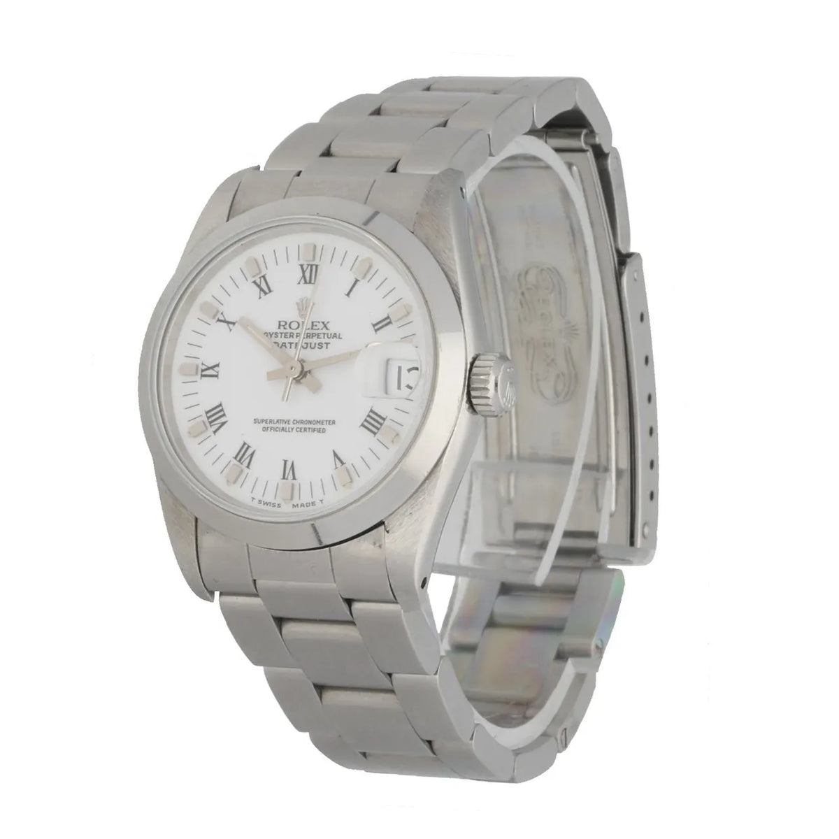 stainless steel Rolex Datejust White Dial - Hình 2