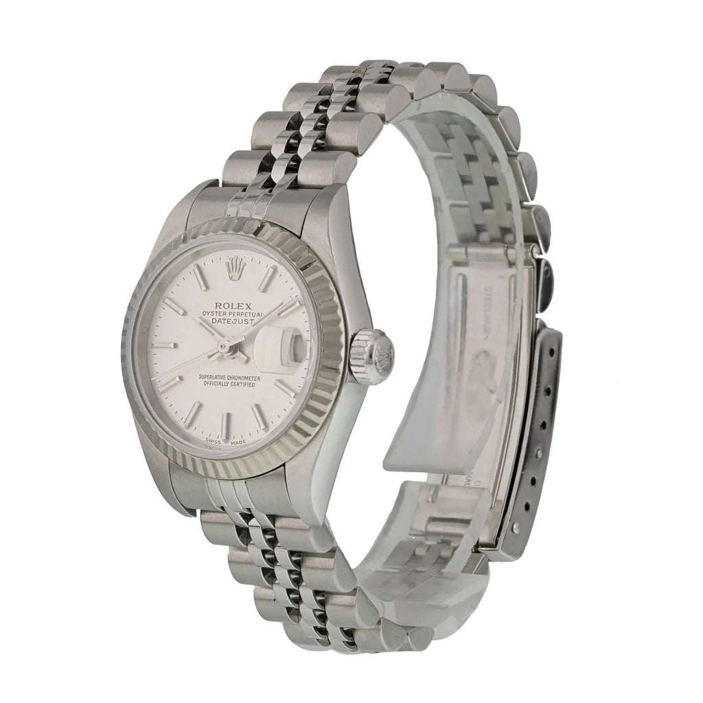 Rolex Datejust Silver Fluted - Hình 2