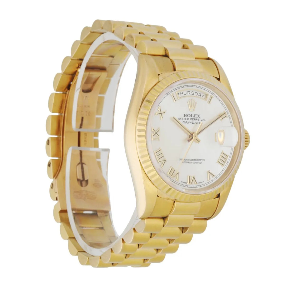 Rolex Day-Date Gold Pearl - Hình 3