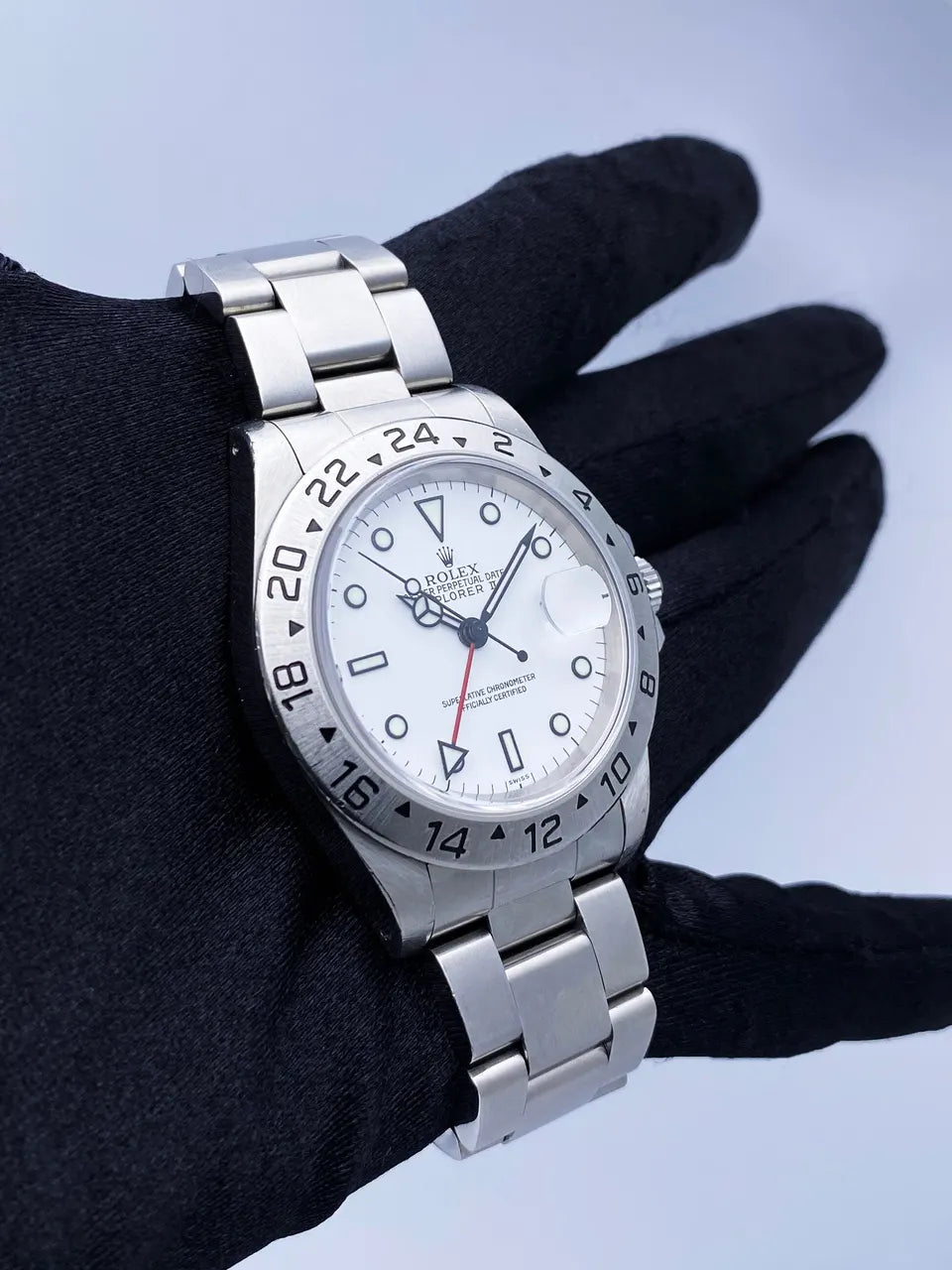 Rolex Explorer II Polar Dial steel