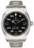 stainless Rolex Air-King Black Dial
