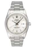 oyster Rolex Silver Dial Stainless Steel