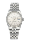 Rolex Datejust Silver Dial Stainless Steel Jubilee
