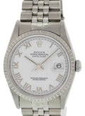 Rolex Datejust Silver Dial jubilee