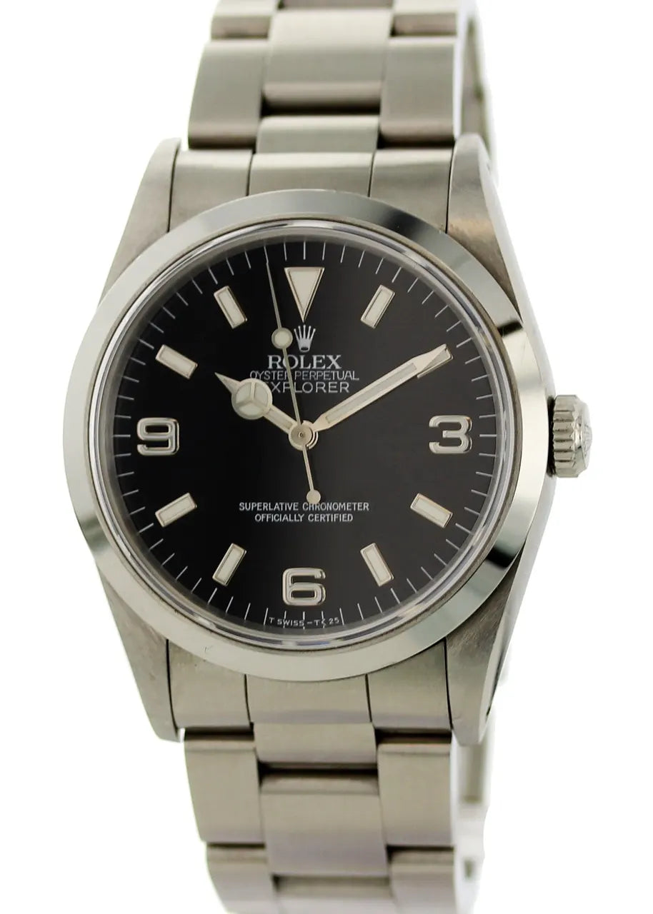 Rolex Explorer Black Dial bracelet