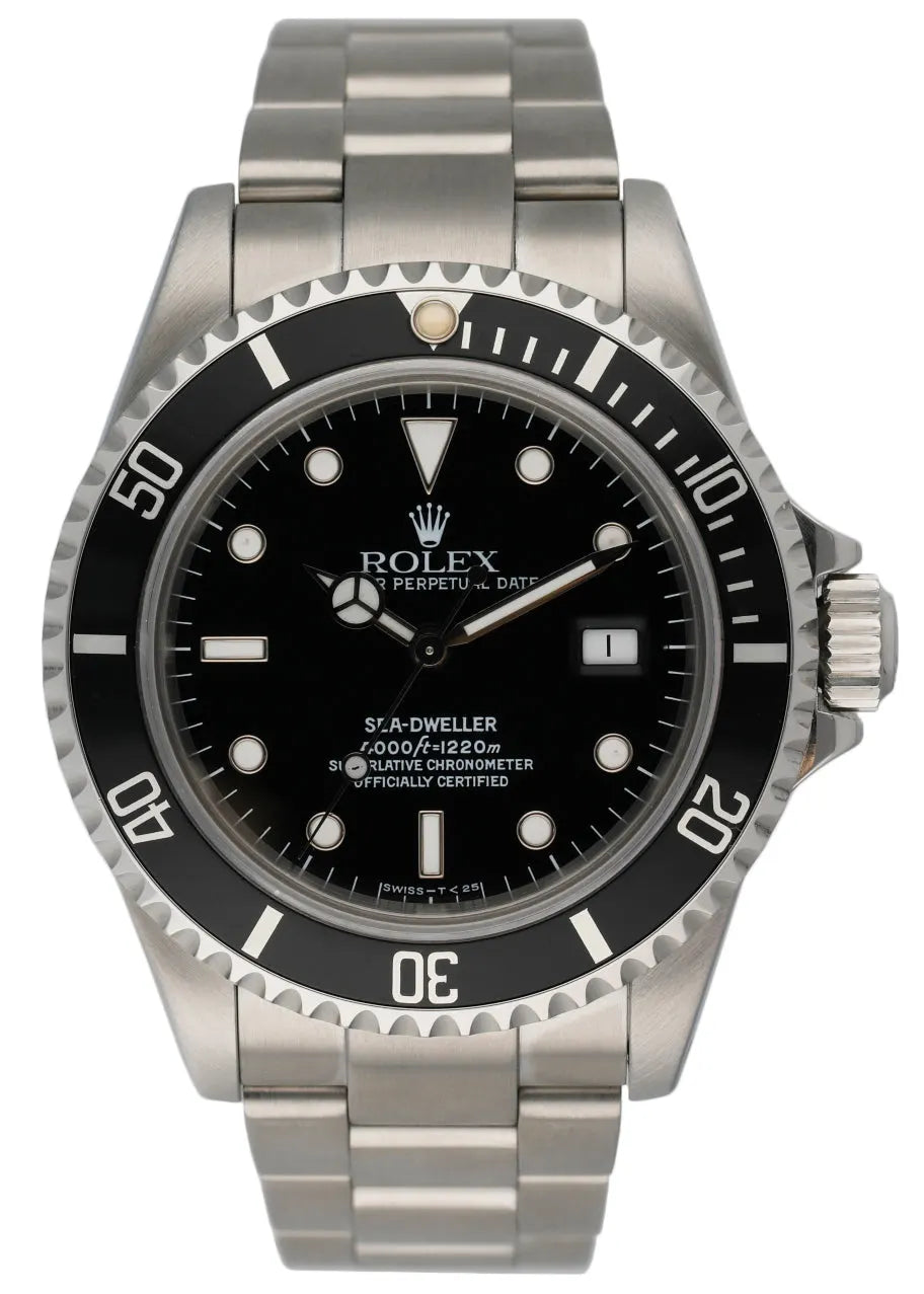 Rolex Sea-Dweller Black Dial stainless