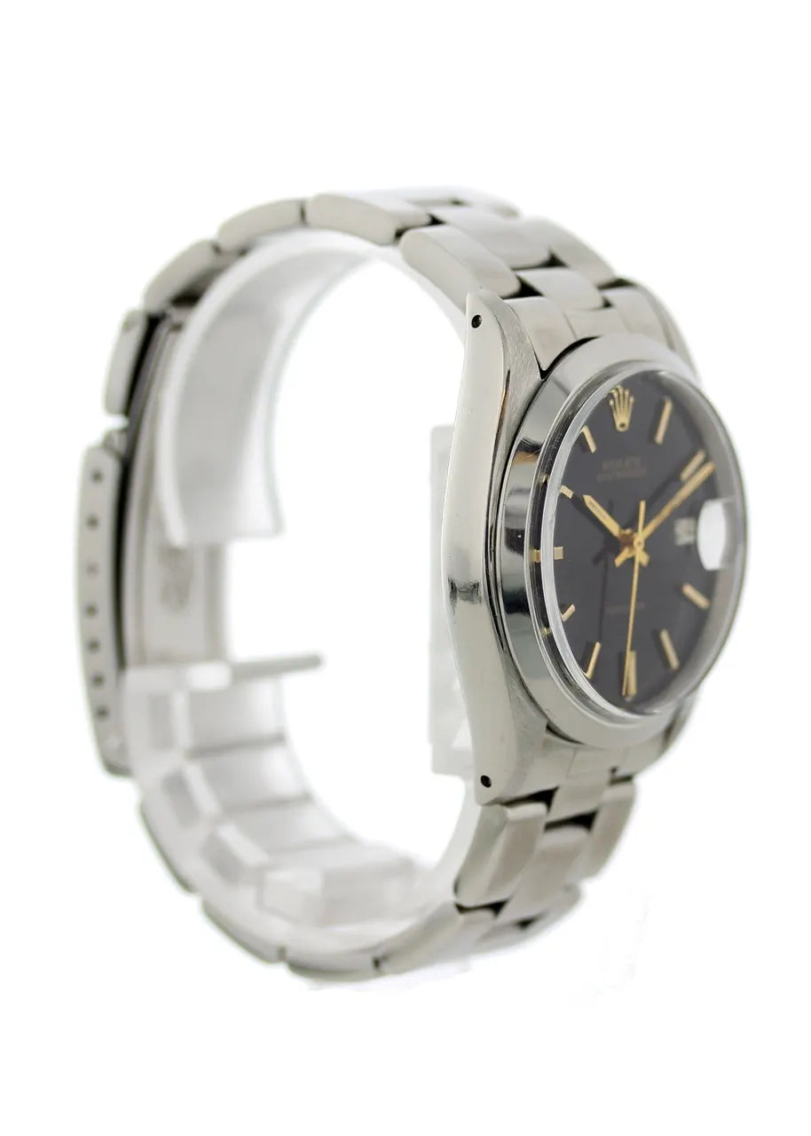 Rolex Black Dial Oysterdate - Hình 4