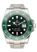 Rolex Green Bezel Submariner stainless