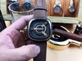 m2 SevenFriday Brown Leather Watch