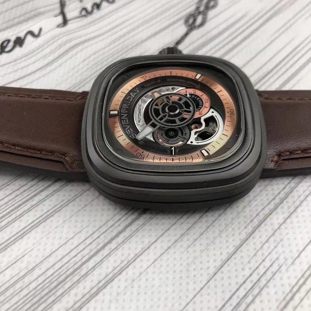 SevenFriday P2B/01 Brown - Hình 3