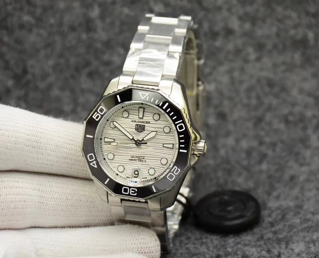 Tag Heuer Silver Watch - Hình 3