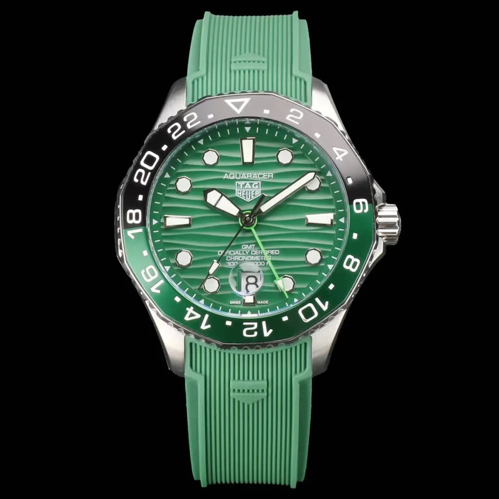 TAG Heuer Aquaracer Green Rubber - Hình 2