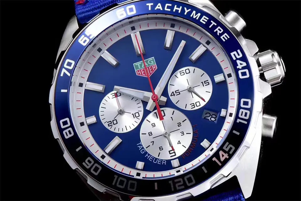 formula Tag Heuer Blue Chronograph - Hình 3