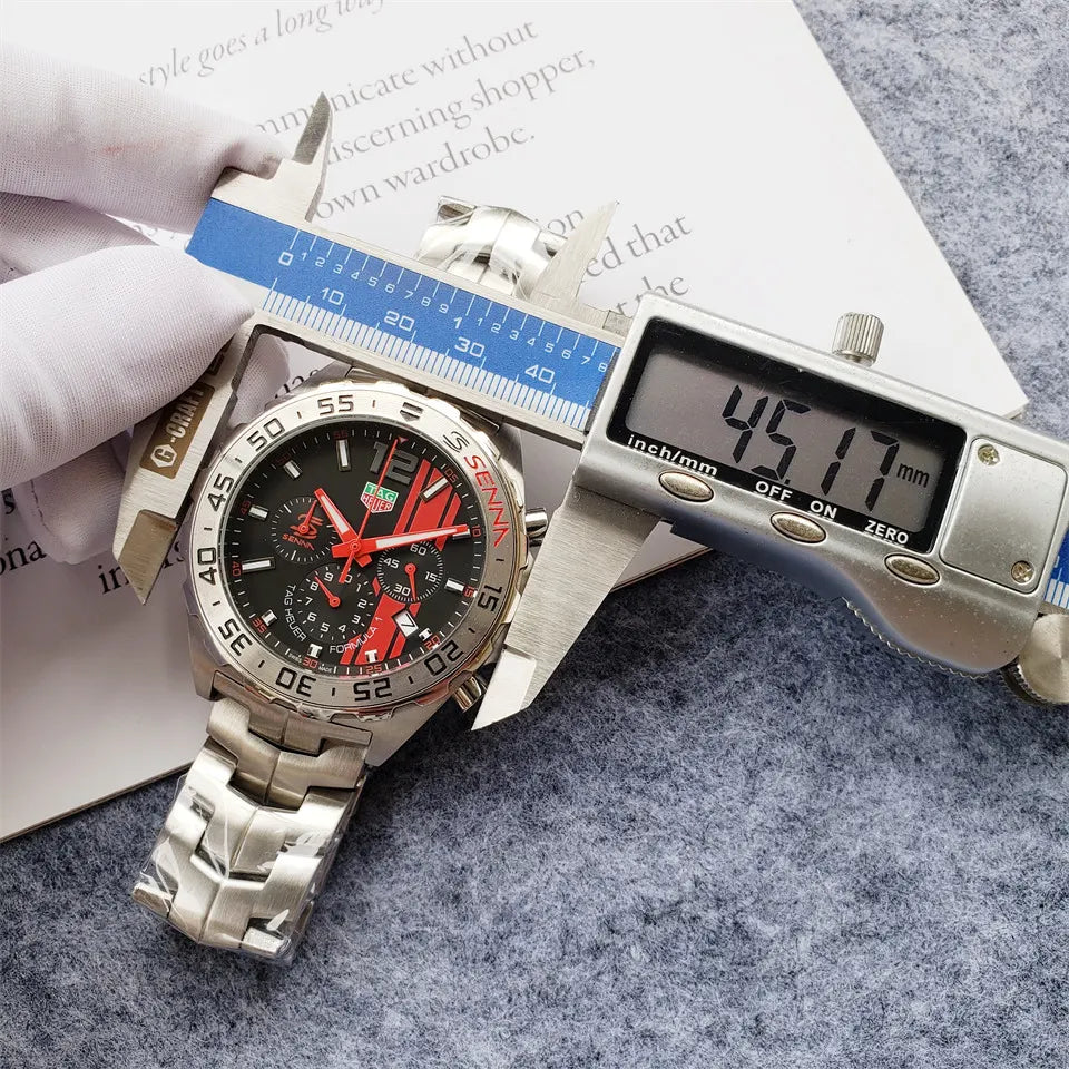 steel TAG Heuer Senna Edition - Hình 4