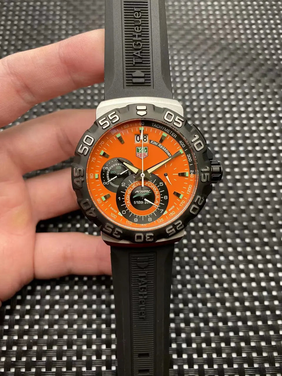 formula TAG Heuer Orange Dial