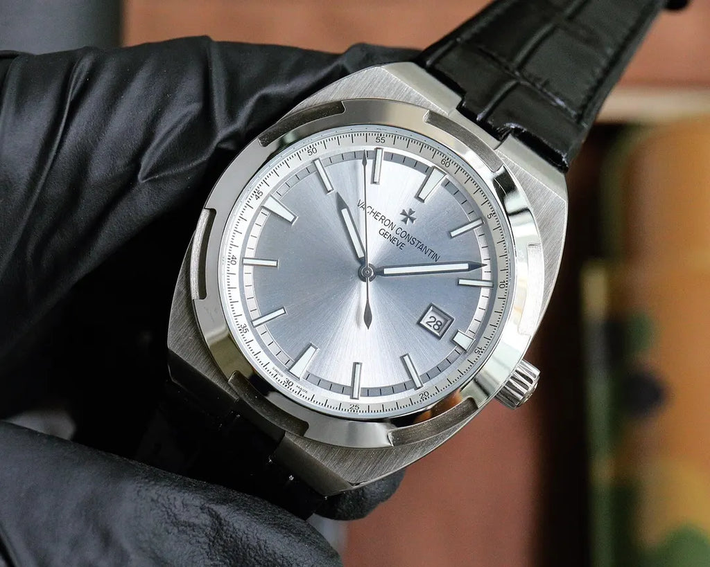 overseas Vacheron Constantin Silver Dial - Hình 2